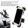 3.5‑7 Inch Bike Phone Holder 360 Degrees Rotating   Bike Mobile Phone Support Stand