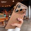 Plating Bumper Hard Case For iPhone 17 16 15 14 13 12 Pro Max Plus For Magsafe Magnectic Glass Camera Protection Cover