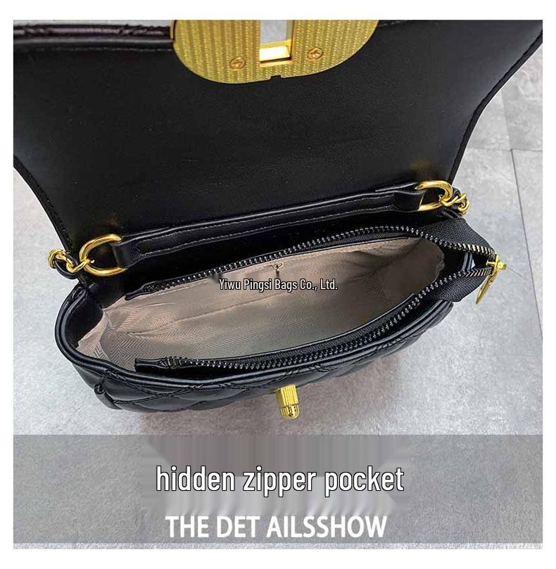 Women's Casual Crossbody Bag - Summer 2025 High-End Fashion with Advanced Texture and Niche Design