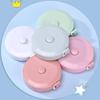Portable tape measure cute small ruler soft ruler portable measure three circumference mini leather tape measure clothes waist