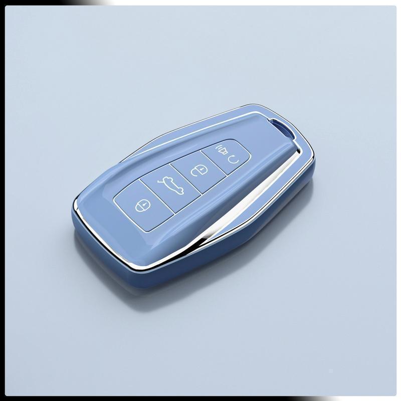 New Geely ICON Chocolate Key Cover for 1.5T 19-23 Male/Female Edition Car Buckle