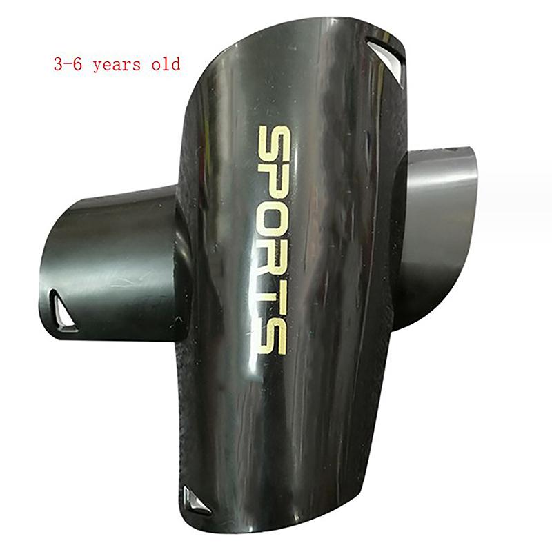 

1 пара футбольных двухслойных рукавов для защиты голени Взрослые Детские футбольные носки Защита голени Универсальные вставки Рукава для матча Защита голени S чёрный