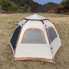 Portable Hexagonal Outdoor Tent - Quick Open, Folding, Ideal for Camping, Parks, and Family Leisure