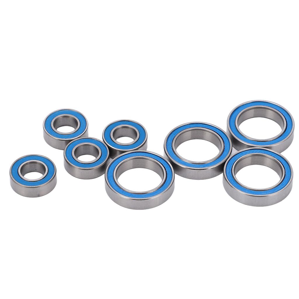 8Pcs Stainless Steel Ball Bearing Wheel Hub Sealed Bearing RC Crawler Car Upgrade Parts for Arrma 3S