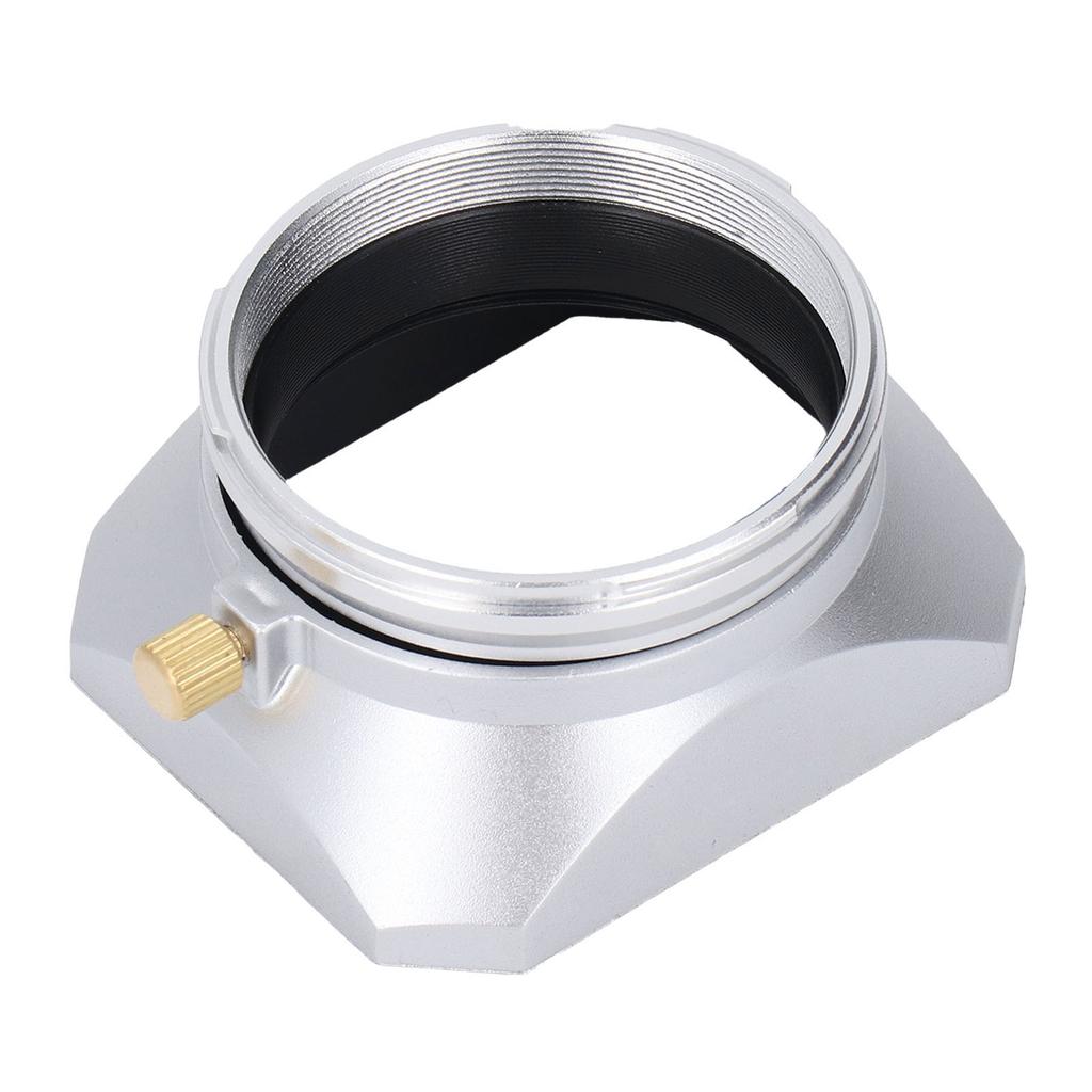 Parasolar Obiectiv Pătrat Retro Parasolar Obiectiv Cameră Digitală pentru Seria Fujifilm X100 pentru Filtre de 49mm