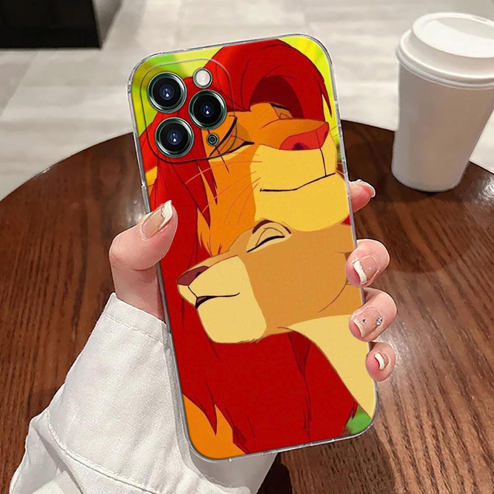 The Lion King HAKUNA MATATA Transparent Phone Case For iPhone 17 Pro Max 17E 11 12 13 14 15 16 Pro Max Plus 17 Air 16E 7 X Cover