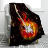 Music Note Blanket Print Throw Blanket Soft Warm Comfortable for Sofa Chair Bed Office for All Season Birthday Souvenir Gifts
