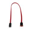 Red SATA 7 Pin Male To SATA 7 Pin Female Extension Cable Cord for HDD Hard Drive
