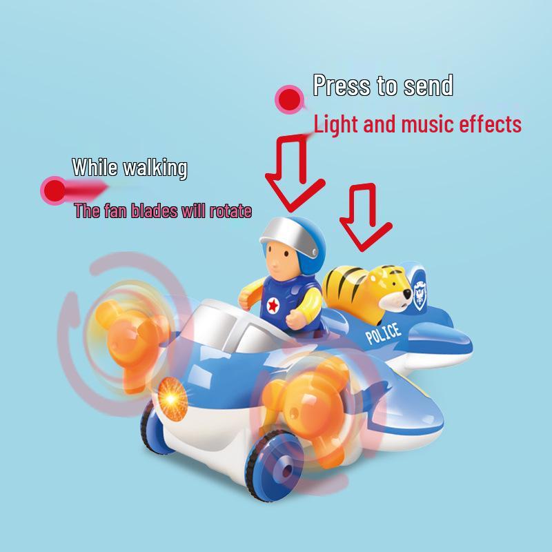 Children's Electric 2.4G Remote Control Car with Lights & Music - Popular Cartoon Toy Car