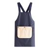 Waterproof Kitchen Apron with 2 Removable Towel Pockets Waterproof Cooking Apron for Men & Women Cooking Baking Grilling BBQ