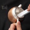 Zheng Wenqiang Mutton-Fat Jade Dragon Egg Teapot