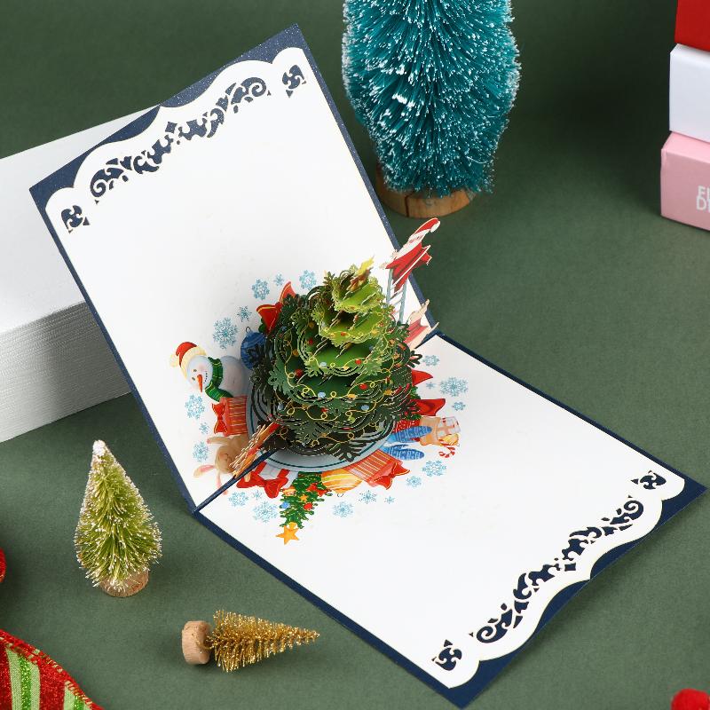 Christmas 3D Santa Claus Decorative Card | Perfect For Festive Occasions | Great Gift For Parents, Siblings, Teachers Classmates