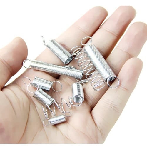 20 Types of Compression and Tension Springs, Coil Springs, Compression Spring Set with Storage Case, Spring Pick Tool, DIY Repair, Experiment, Develop