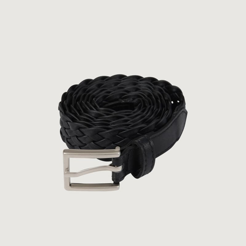

dankedir Классический плетеный ремень - Черный Black
