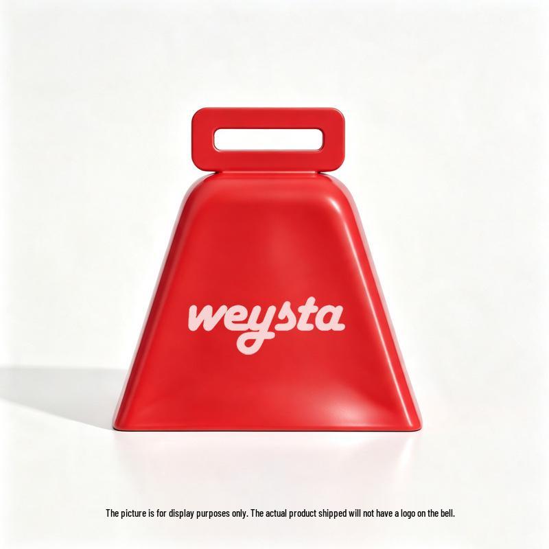 Three-Inch & Four-Inch Hand-Cranked Cowbells - 13 Colors, Perfect for Parties and Handicrafts