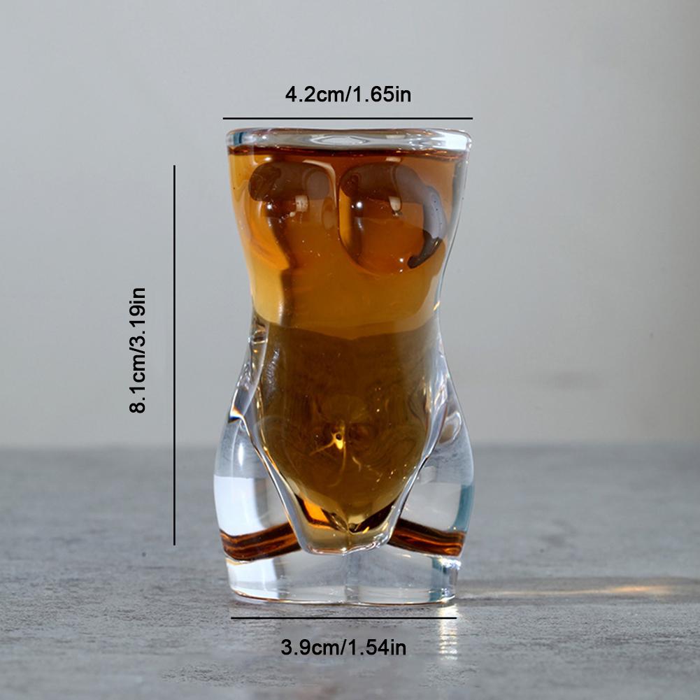 

Креативна скляна чашка Стакани для віскі Келих для вина Чашка для шота Чашка для пива для горілки віскі пива 5