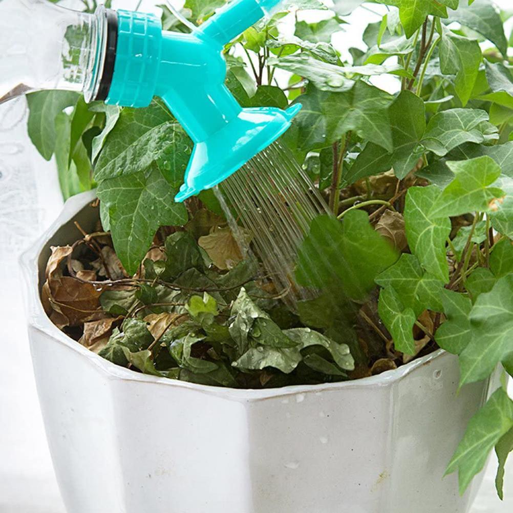 Dual Head Bottle Watering Spout Plastic Bottle Converter for Watering Plants or Flowers