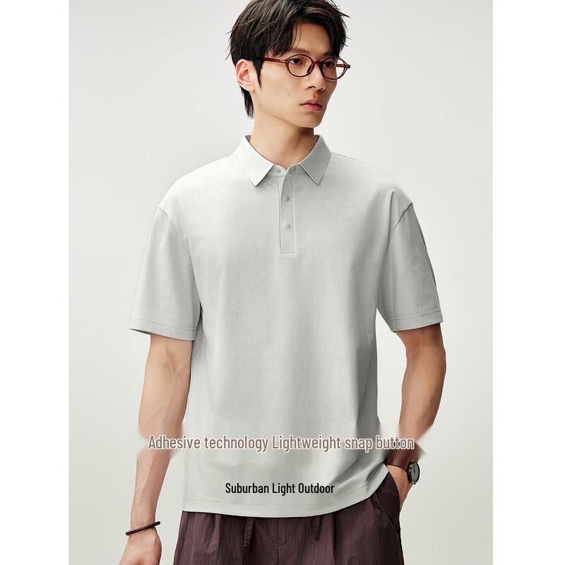 Mr. Cotton Men's Sorona Loose-Fit Breathable Polo Shirt