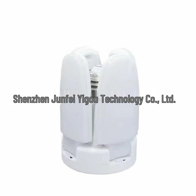 Foldable LED UFO Leaf Light Bulb - E27 28W, Cross-Border Hot-Selling.