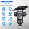 Outdoor 360-Degree Full-Color Night Vision Solar Surveillance Camera