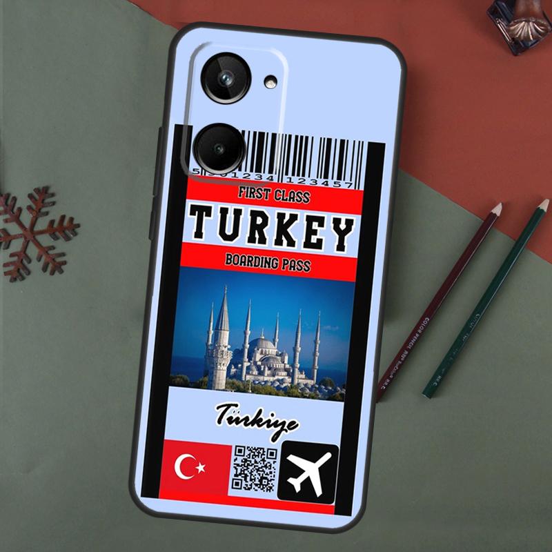 Turkey Flag Case For Realme 15 Pro GT7 GT6 C65 C67 C61 C53 C55 C51 C35 C63 C71 C75 11 12 13 14 Pro Plus