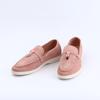 Suede Leather Women's Loafers 2023 Summer Slip-on Causal Moccasin Shoes Comfortable Sneaker Lazy Shoes for Men Top Quality