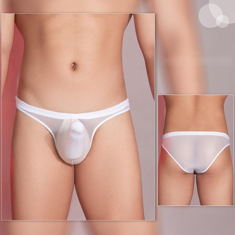 1 Stück Strings Unterhosen Unterwäsche Sexy Nylon Dehnbar Dessous Herren Slips