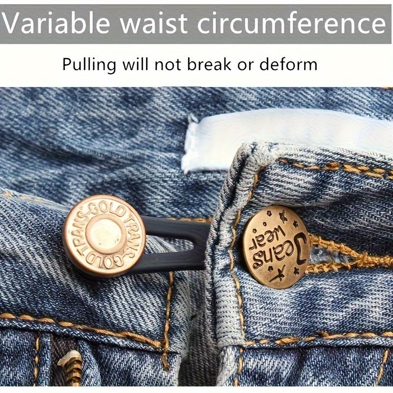 Jeans Waist Size Change Artifact Waist Expansion Button Waist Adjustment Extension Button Pants Small To Large Invisible No Tool