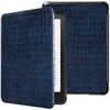 Case for Kindle Paperwhite 12th Gen 7-Inch (2024 Release) - Stylish Crocodile Synthetic Leather Shockproof Hard Shell