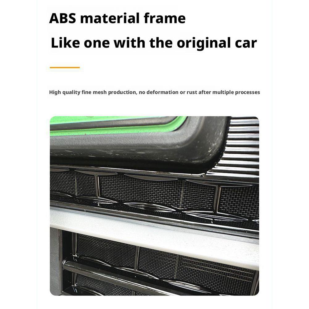  for Tesla Model Y Juniper 2025 Front Bumper Grill Mesh Air Inlet Vent Cover Grille Guards Protector Anti-insect Net Accessories