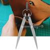 DIY Handwork Craft 105mm Adjustable Wing Leather Compass Tool