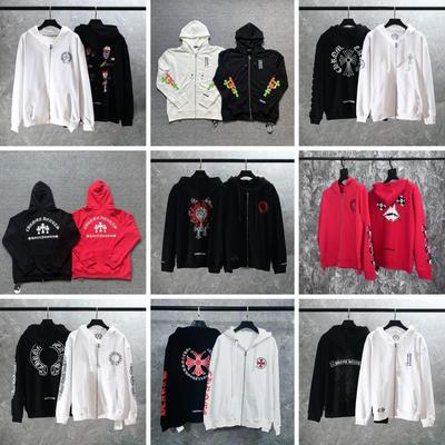Unisex Autumn Horseshoe Embroidered Hoodie