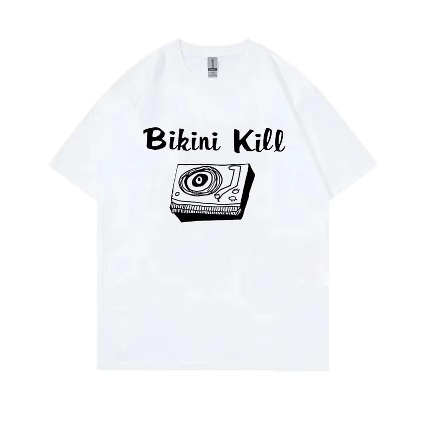 

2026 Bikini Kill Оставь мир позади Футболка Итан Хоукс Футболки того же стиля Унисекс Женская Панк-рок Футболка Унисекс Инс Y2k 2XL