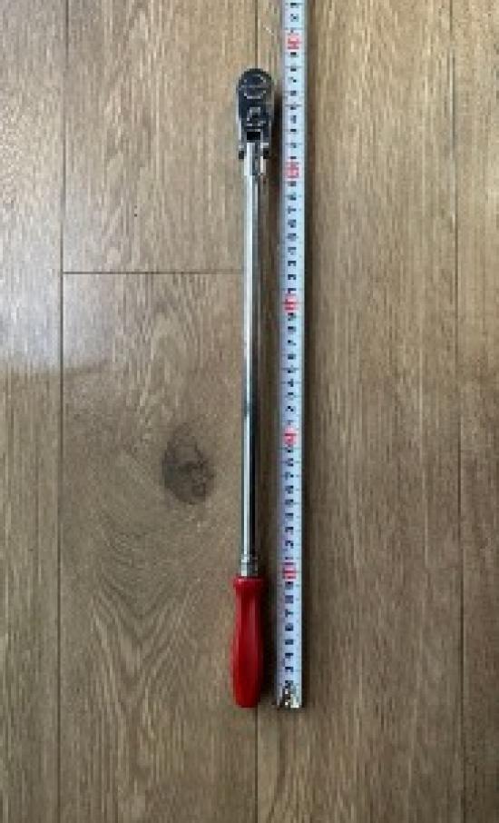 

Snap-on Tools Red 3/8 Drive Hard Extra-Long Flex Head Ratchet FHLLFD80-JM