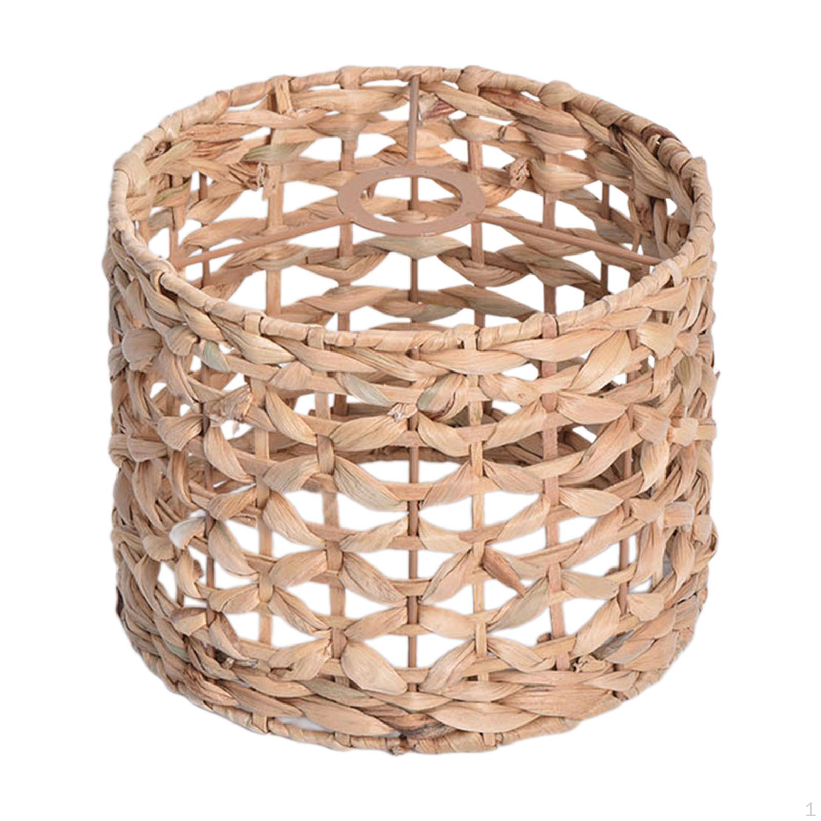 

Абажур из ротанга ручной работы с винтажным шармом для домашнего декора style B