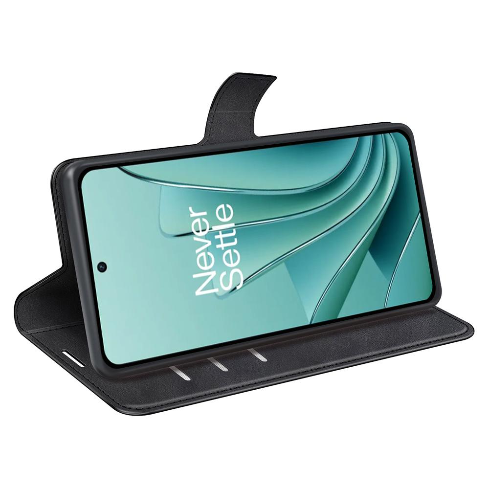 For OnePlus Ace 2V/Nord 3 5G PU Leather Wallet Case Stand Calf Texture Protective Phone Cover