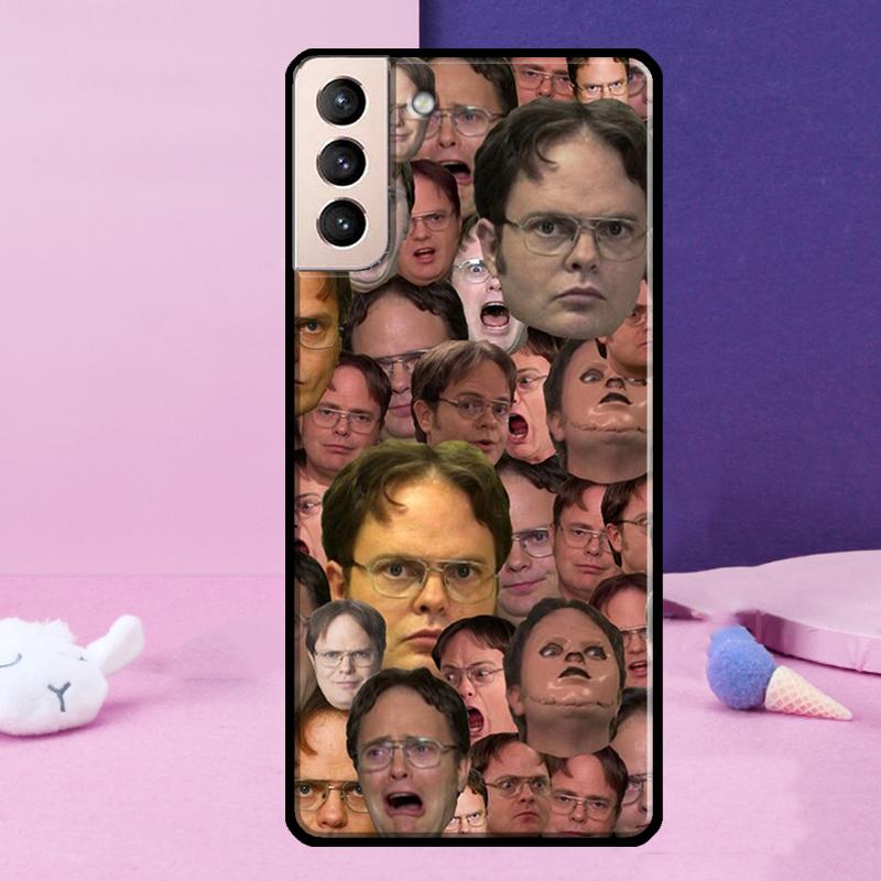 Lazy Scranton The Office Phone Case For Samsung Galaxy S24 Ultra S25 Ultra S9 S10 S20 S21 S22 Plus S23 S24 FE Cover
