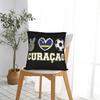 Curacao Soccer Sport Square Pillow Cases  Cushion Cover Awesome Zipper Decor Pillowcase for Bed 40*40cm