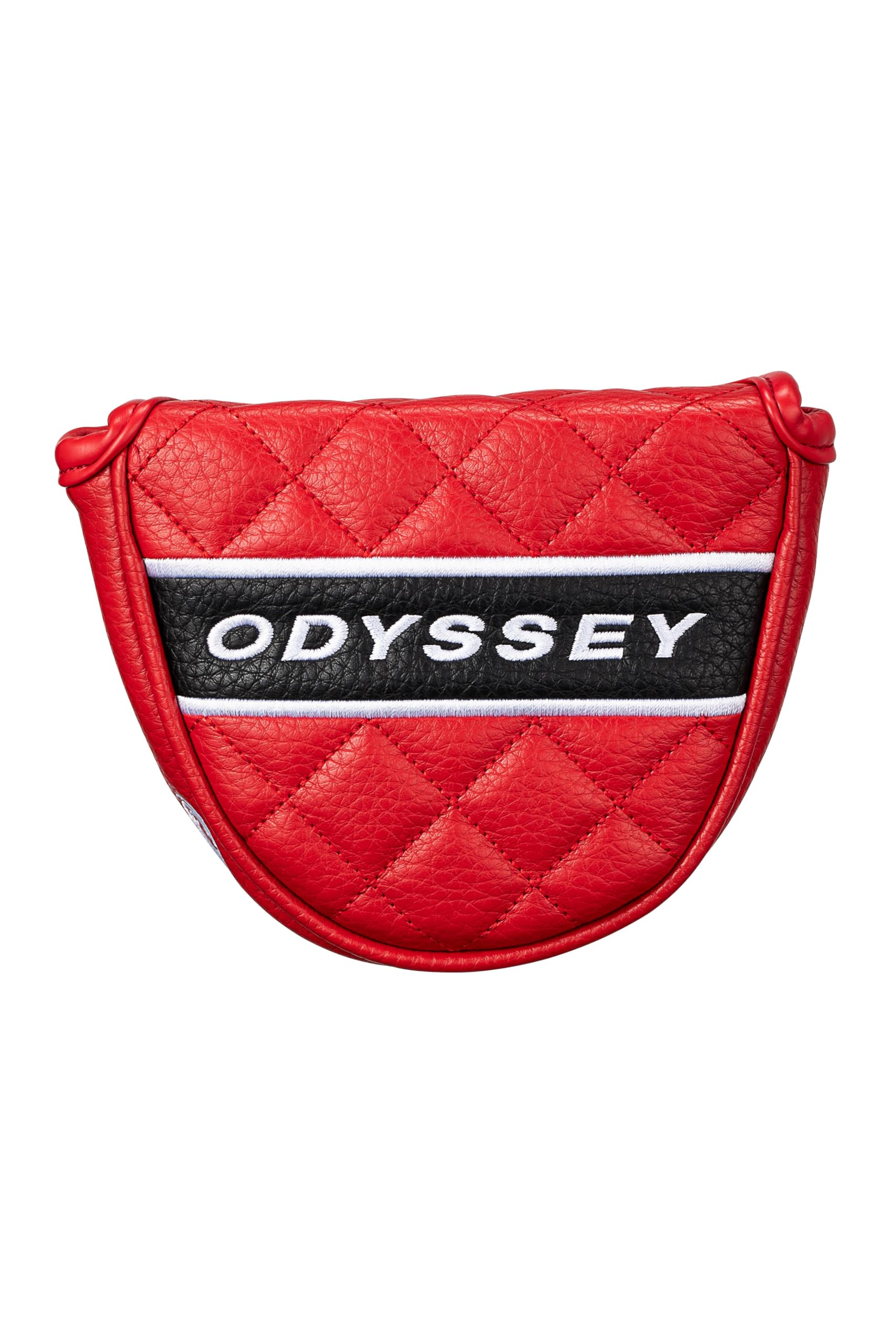 Odyssey Putter Headcover AUTHENTIC MLT RED 26 Type Putter Red Unisex (Mallet Cover)