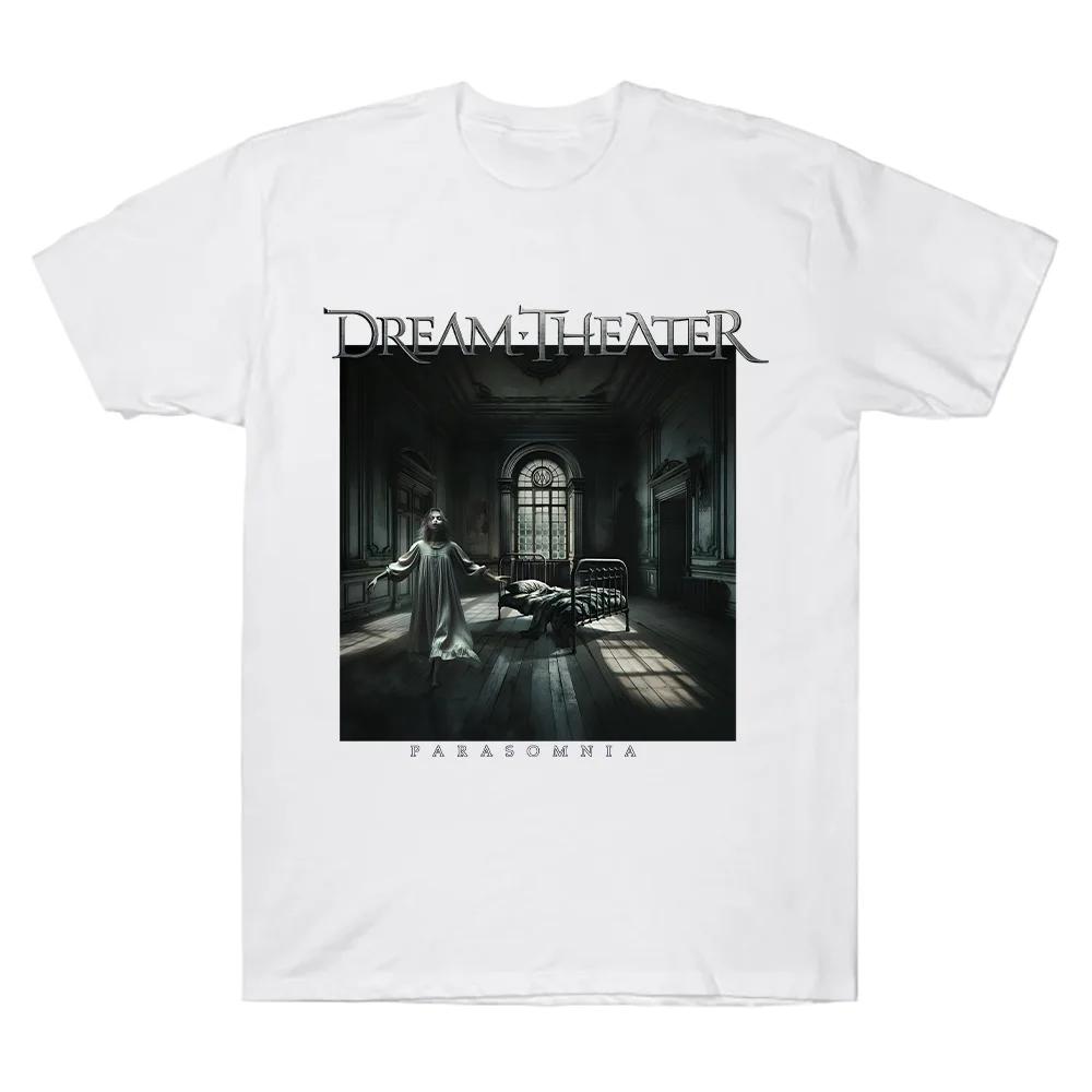 

Dream Theater Футболки Parasomnia Мужская футболка Хлопок Короткий рукав Хип-хоп Винтажные футболки группы Высокое качество Y2k Уличная одежда Унисекс S разноцветный