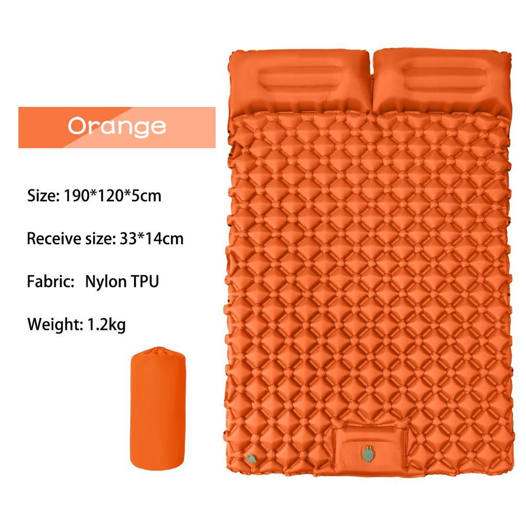 LT-88 Foot Pump Inflatable Ultra-light TPU Sleeping Pad for Camping & Outdoors