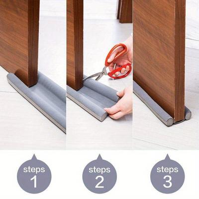 Neu Tür Boden Dichtung Streifen Flexible Wind Noise Reduktion Stopper Unter Tür Abdichtung Blocker Schalldichte Weathers