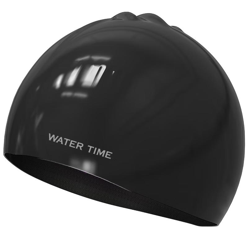 WATERTIME Silicone Swimming Cap for Adults Universal Size