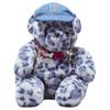 Adjustable Strap Teddy Bear Shape Polyester And Cotton Backpack Women Backpack Blue C10221-AAN