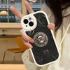 R-ROYALS E-ENFIELDS Logo Phone Case For IPhone 15 14 13 12 11 16 Pro Max Plus Leather Soft Cover