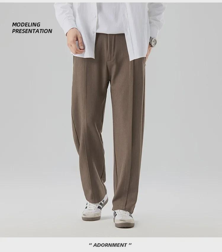 2025 Herren Hochwertige Locker Geschnittene Straight-Leg Sporthose für Herbst und Winter