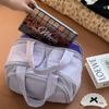 Durable Waterproof Double-Opening Makeup Bag - Large Capacity, Portable & High-Value for Travel