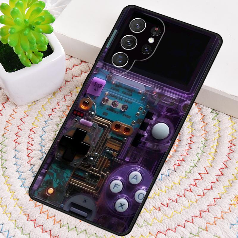 Retro Game Console TPU Phone Case For Samsung Galaxy Note 10 Pro S26 S25 S24 S23 S22 Ultra Plus S21 FE S20 Shockproof Cover