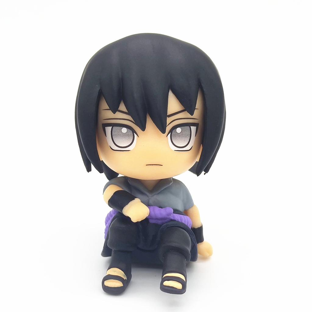 HOT Funny Naruto Anime Figure Uzumaki Naruto Kakashi Uchiha Sasuke Itachi Cute Toys Q Figurals Action Figurine Model Toy