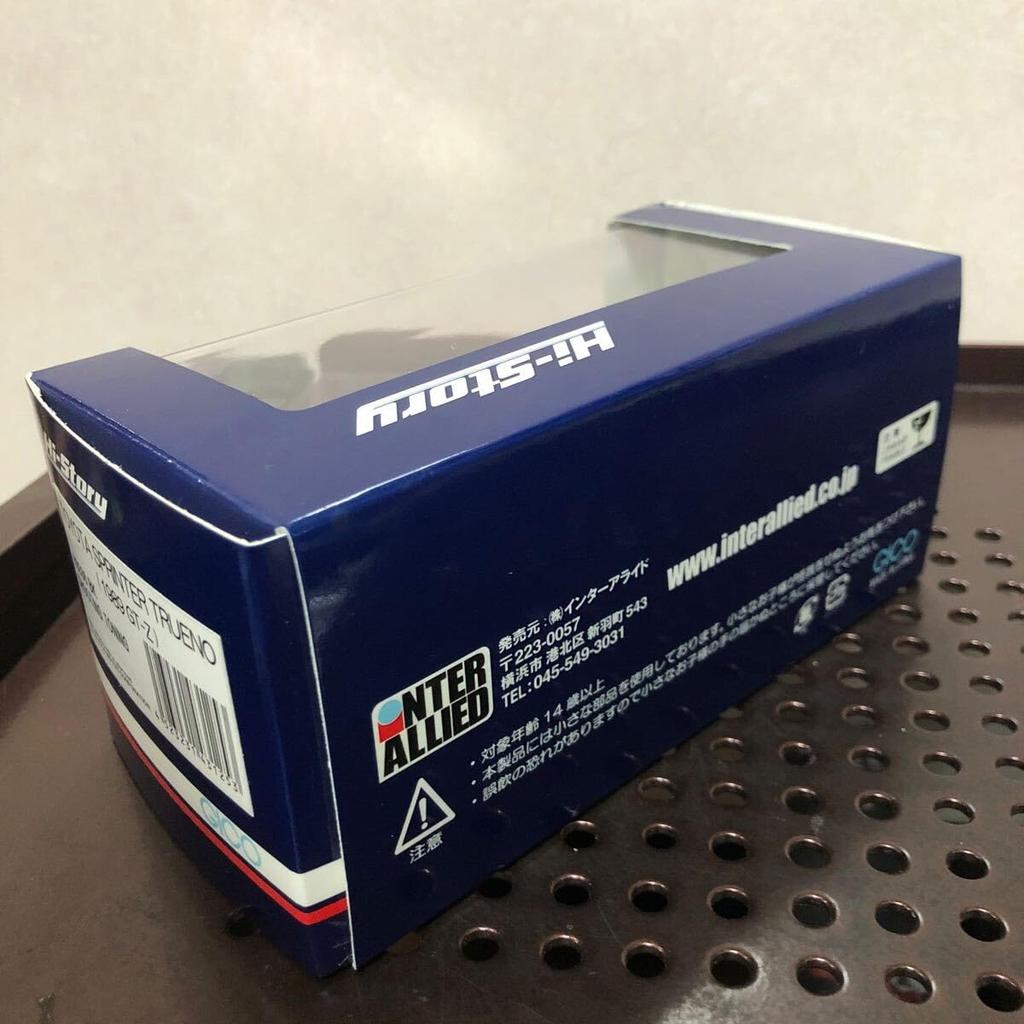 Sprinter Trueno 1989 Inter Allied Hi Story Miniature Car Model Finished Product 1/43 GT-Z
